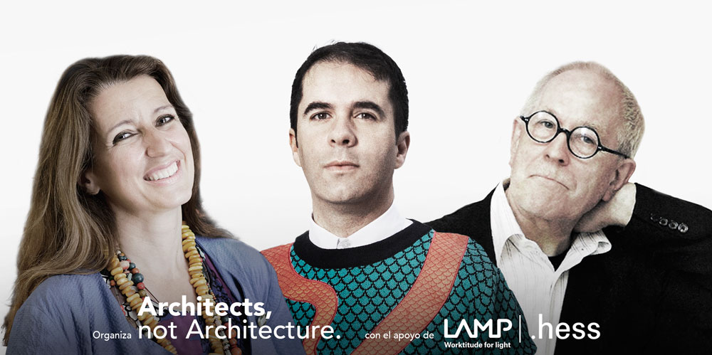 Llega a Barcelona la primera edición de “Architects, not Architecture”